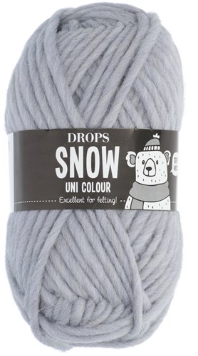 Drops Snow Uni Colour 052 Dauw