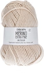 Drops Merino Extra Fine Uni Color 50 Light beige