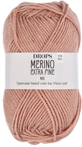 Drops Merino Extra Fine Mix 46 Woestijnroos