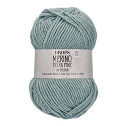 Drops Merino Extra Fine Uni Colour 15 Lichtgrijs/groen