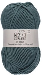 Drops Merino Extra Fine Uni Colour 37 Donkergrijs/groen