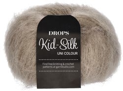 Drops Kid Silk Uni Colour 012 Beige