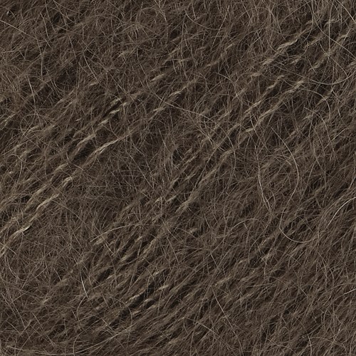 Drops Kid Silk Uni Colour 015 Donkerbruin-2