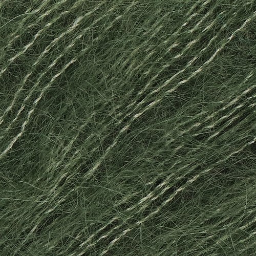 Drops Kid Silk Uni Colour 019 Donkergroen-2