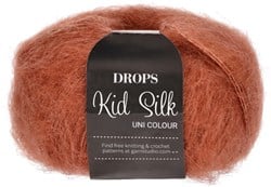 Drops Kid Silk Uni Colour 033 Roest