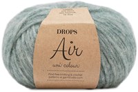 Drops Air Uni Colour 030 Saliegroen