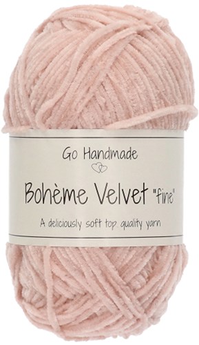 Go Handmade Bohème Velvet Fine 08 Cameo Rose