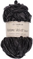 Go Handmade Bohème Velvet Double 27 Black