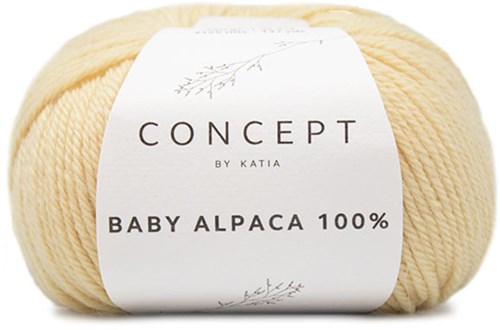 Katia Baby Alpaca 100% 518 Light yellow
