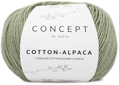 Katia Cotton Alpaca 103 Light Mint