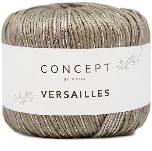 Katia Versailles 83 Silver-Fawn brown