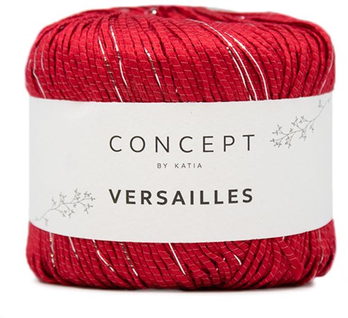 Katia Versailles 87 Red-Silver
