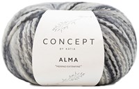 Katia Alma 300 Grey / Ecru / Black