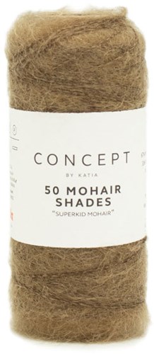 Katia 50 Mohair Shades 018 Olijf groen