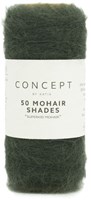 Katia 50 Mohair Shades 025 Zeer donker groen