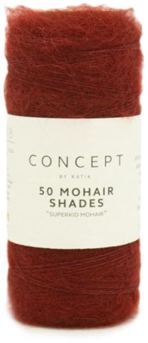 Katia 50 Mohair Shades 045 Wijn rood