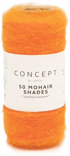 Katia 50 Mohair Shades 047 Licht oranje