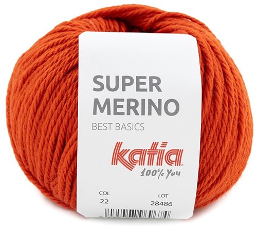 Katia Super Merino 022 Oranje