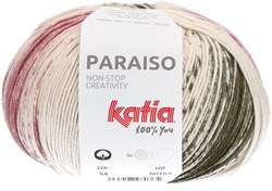 Katia Paraiso 54 Ecru-Rose-Khaki -Ochre