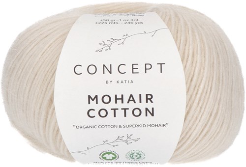 Katia Mohair Cotton 070 Crudo