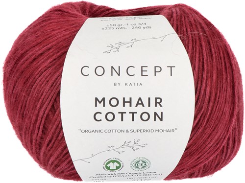 Katia Mohair Cotton 081 Rojizo