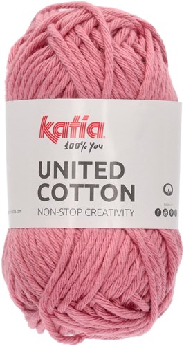 Katia United Cotton 26 Dark Bleach Red