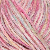 Katia Re-Tape Craft 300 Fuchsia / Ocher / Water Blue / White-2