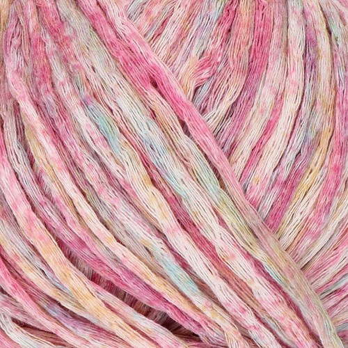 Katia Re-Tape Craft 300 Fuchsia / Ocher / Water Blue / White-2