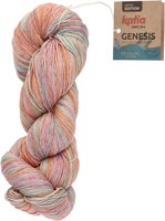 Katia Genesis 306 Green Blue / Makeup / Rust Brown / Orange