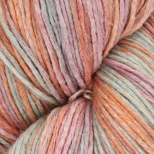 Katia Genesis 306 Green Blue / Makeup / Rust Brown / Orange-2