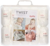 Katia Twist 001 White (per 10 stuks)
