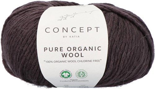 Katia Pure Organic Wool 057 Chocolate