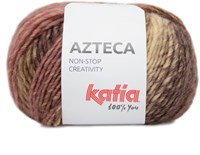 Katia Azteca 7877 Bruin/Oranje/Ecru/Lila