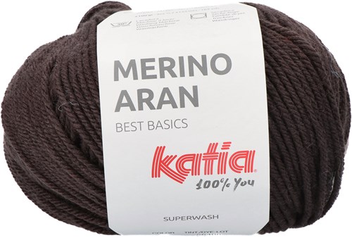 Katia Merino Aran 095 Donker kastanje