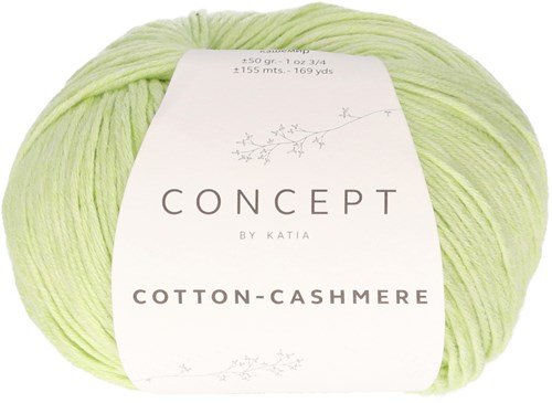 Katia Cotton Cashmere 76 Lime