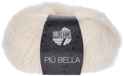Lana Grossa Più Bella 001 Raw White