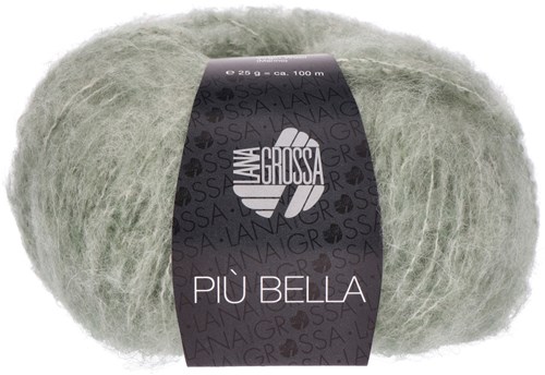 Lana Grossa Più Bella 008 Gray-Green