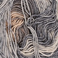 Lana Grossa Aruba 005 Natural / Pale Orange / Light Grey / Anthracite-2