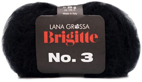 Lana Grossa Brigitte No.3 10 Black