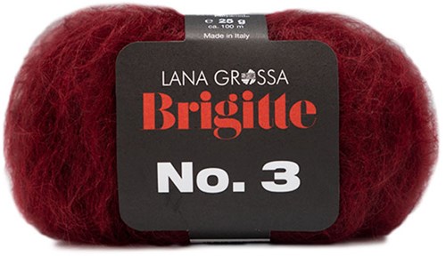 Lana Grossa Brigitte No.3 24 Wine Red
