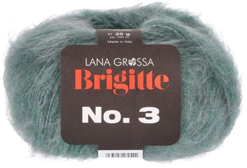 Lana Grossa Brigitte No.3 17 Grey-Green