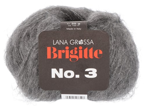 Lana Grossa Brigitte No.3 33 Dark grey