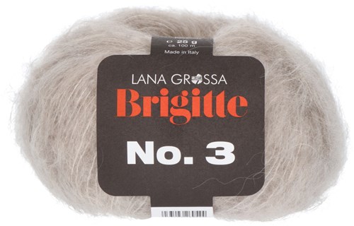 Lana Grossa Brigitte No.3 34 Grège