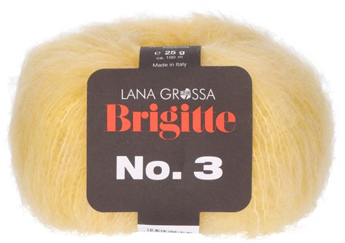 Lana Grossa Brigitte No.3 40 Pastel yellow