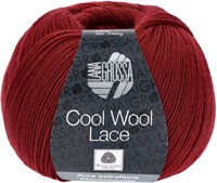 Lana Grossa Cool Wool Lace 020 Bordeaux