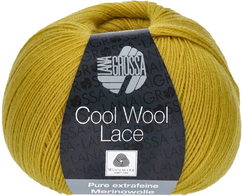 Lana Grossa Cool Wool Lace 008 Mustard