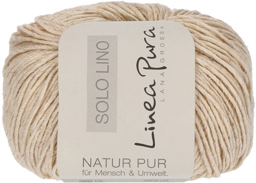 Solo Lino Mouwloos Vest Haakpakket 056 Pearl White-3