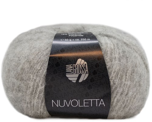 Lana Grossa Nuvoletta 014 Light grey