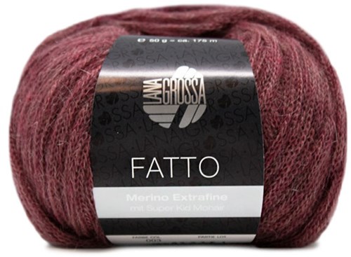 Lana Grossa Fatto 3 Burgundy