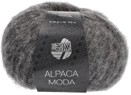 Lana Grossa Alpaca Moda 005 Anthracite